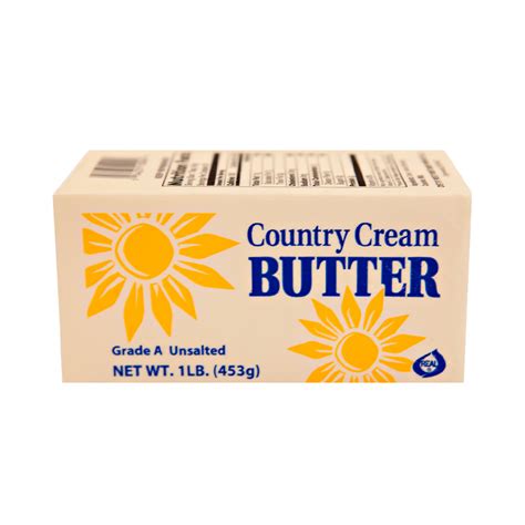 unsalted grade a butter by country cream food related