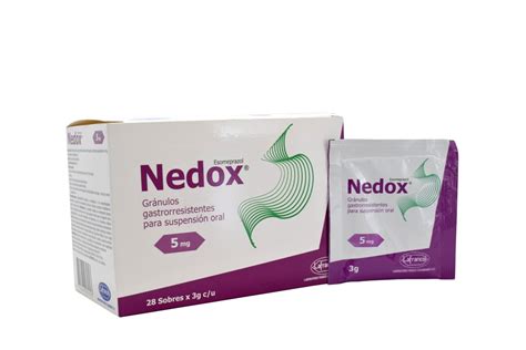Comprar Nedox 5 Mg Gránulos Caja Con 28 Sobres En Farmalisto