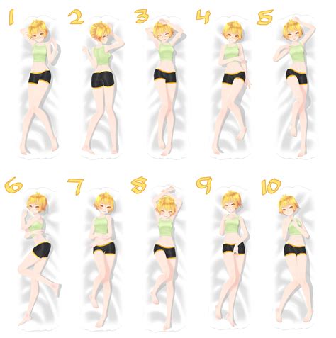 [mmd] Dakimakura Pose Pack F Dl By Snorlaxin Manga Poses Poses Anime Poses Reference
