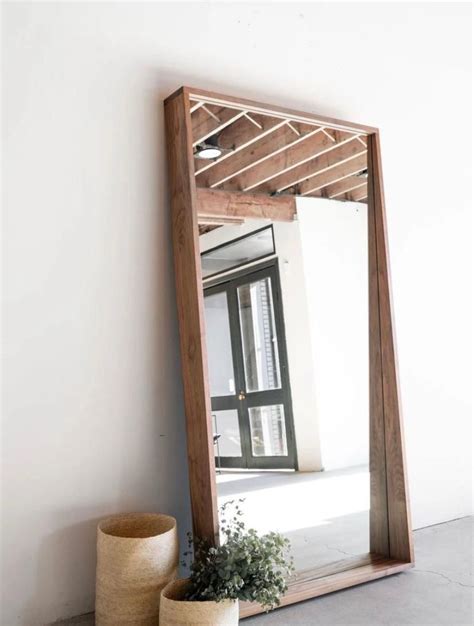 Large Leaning Mirror Leaning Floor Mirror Floor Standing Mirror