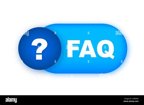 Frequently Asked Questions Faq Banner Speech Bubble With Text Faq