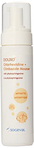Douxo Antiseptic Chlorhexidine Climbazole Mousse 68 Oz Pets Boutique