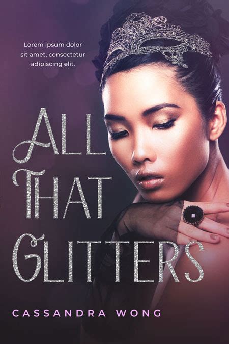 All That Glitters Asian American Fiction Premade Book Cover For Sale Beetiful Book Covers