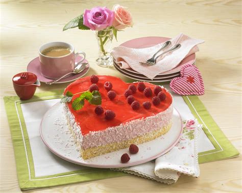 Featured in homemade fruit filled desserts. Heart-shaped raspberry cheesecake | Recipe | Raspberry ...