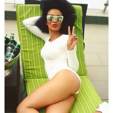 Mzansi Actress Pearl Thusi Modeling Topless And Looking Hot As Hell