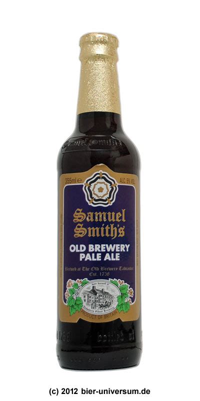 Samuel Smiths Old Brewery Pale Ale Bier Universum