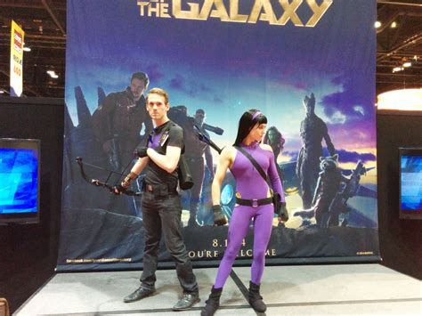 Cardboard tube (14 inch in circumference, can be. Self Hawkeye at C2E2 and my girlfriend as Kate Bishop ...