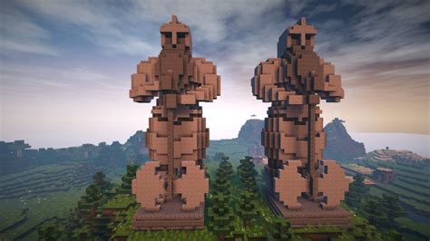 Dwarf Statues Tutorial Minecraft Project