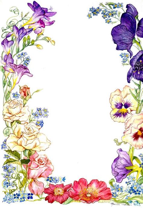 Best 25 Flower Border Clipart Ideas On Pinterest Flower Border Png