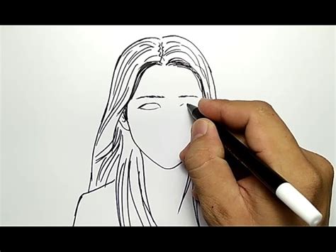 Cara Melukis Orang Perempuan Menggambar Wajah Wanita Cantik Versi