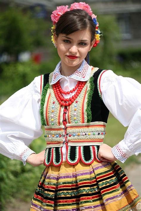 Traditional Polish Polish Traditional Costume Traditional Fashion Polish Clothing