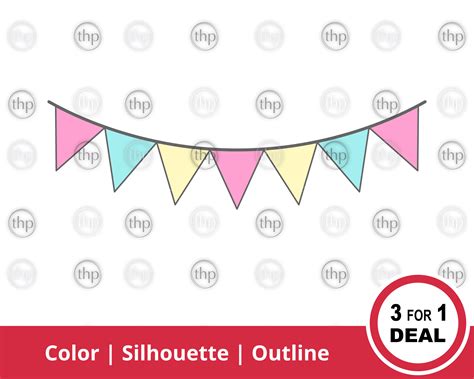 Party Decorations Svg Party Flags Svg Flags Svg Garland Etsy Australia