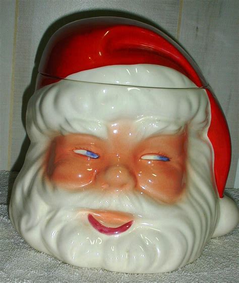 Santa Head By Metlox Collector Cookie Jars