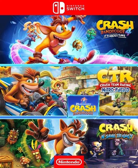 Crash Bandicoot Crashiversary Bundle Nintendo Switch Venta De Juegos