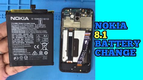 Nokia 8 1 Battery Replacement YouTube