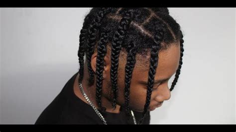 Obviously the longer your hair length, the better it. Braid Styles for Men, Braided Hairstyles for Black Man