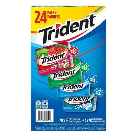 Trident Sugar Free Gum Variety Pack Pack Of 24 Deliver Grocery Online
