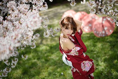 kenken model japanese women japanese model yukata women outdoors hd wallpaper