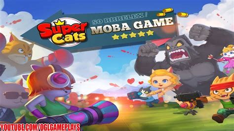 Super Cats Moba Game Android Ios Gameplay By Happy Universe Studios