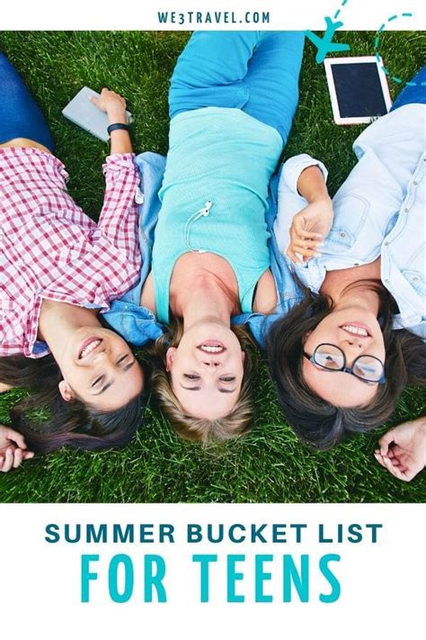 The Final 2023 Summer Season Bucket Record For Teenagers Printable