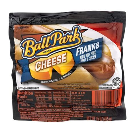 Ball Park Franks Cheese 8 Ct 8 Ct Instacart