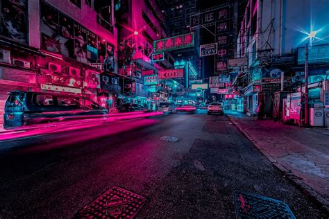 Electric Photos Capture The Energetic Buzz Of Hong Kongs Nighttime