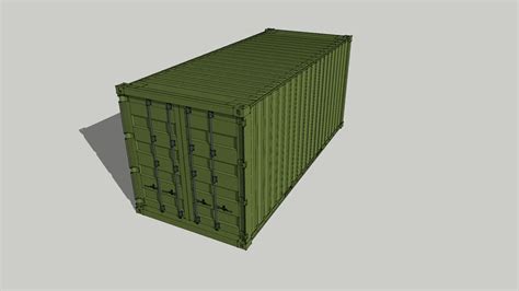 Container 20 3d Warehouse