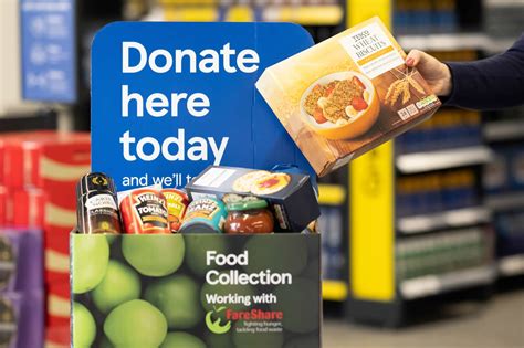 Foodbank And Fareshare Volunteers Needed During Tesco Food Collection Event