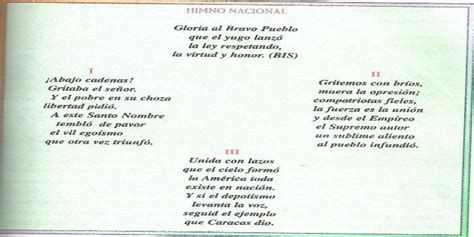 Himno Nacional De Venezuela Cumple A Os Noticias