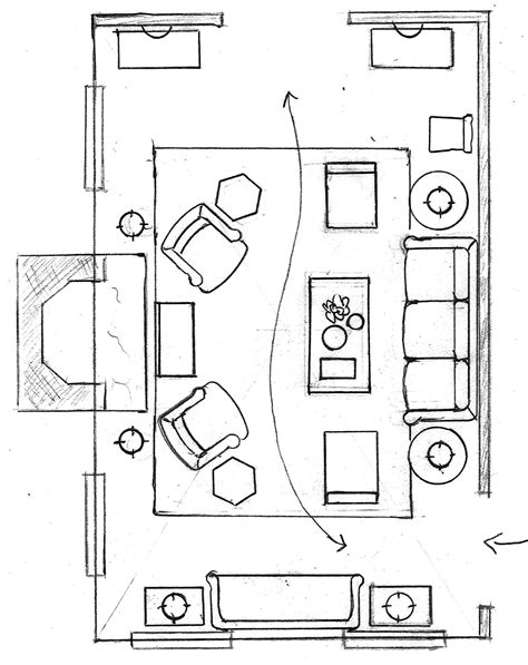 One Living Room Layout Seven Different Ways Living Room Floor