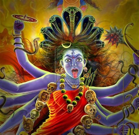 Pin By Rajesh Joshi On Jagdambe Kali Mata Kali Mantra Kali Goddess