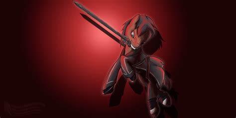 Sword Art Online Crossover Kirito Ponified By Thetriforcebearer On