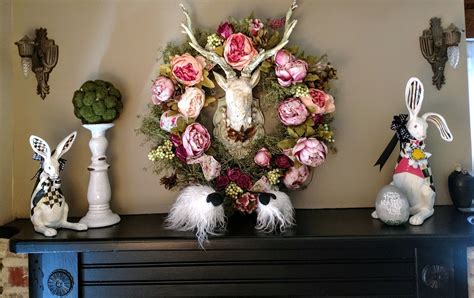 Easter mantle, spring mantle, peony wreath | Easter mantle, Spring mantle, Spring wreath