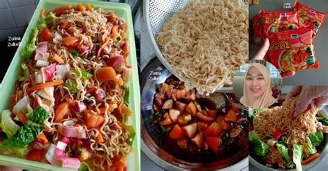 Don't let the blue rice put you off. KERABU Mee Segera Tomyam Siam, Rasa Lebih Umpph Letak ...