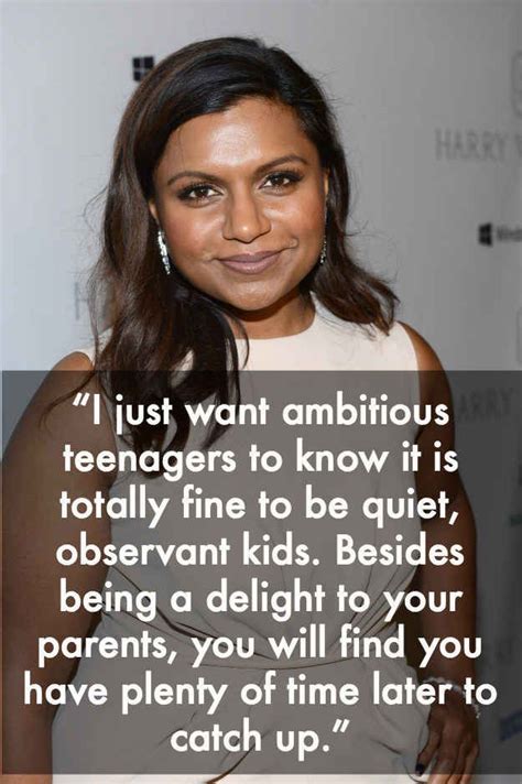 17 Times Mindy Kaling Proved She Should Rule The Universe Inspirational Quotes Inspirational