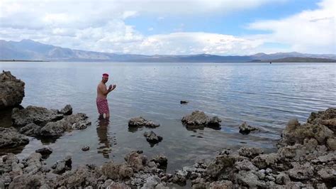 Swimming In Mono Lake Youtube