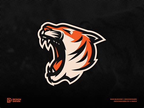 Tiger Logo Exploration By Dan Blessing Design Shark On Dribbble