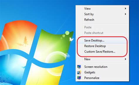 Desktop Restore Save And Restore Desktop Icon Layout