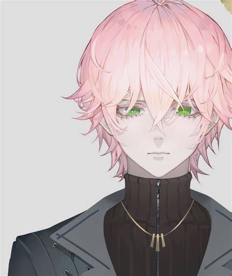 Cecile V Artist On Twitter Pink Haired Boys Wip