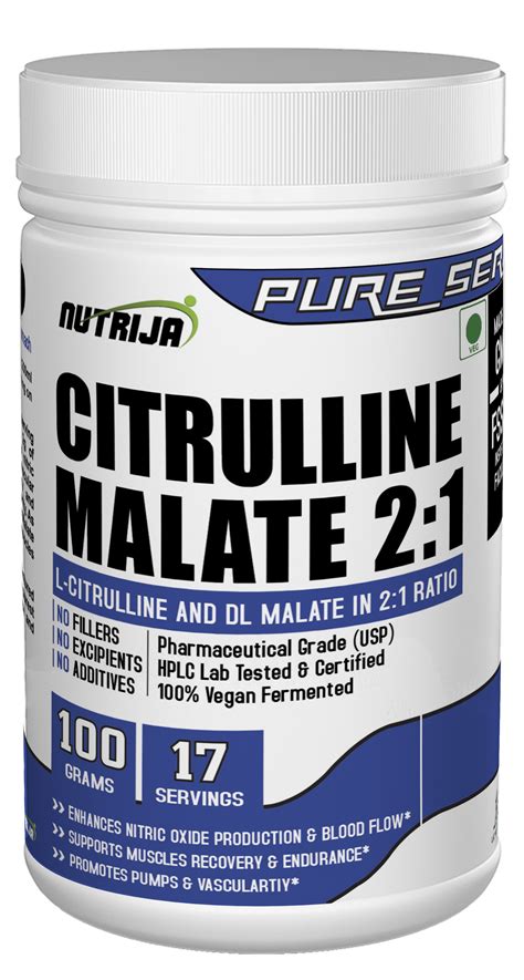 Buy Citrulline Malate Online in India | NutriJa ...