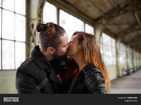 Hot Kiss Two Lovers Image And Photo Free Trial Bigstock