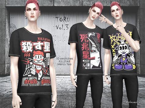 Toru Vol 3 T Shirt By Helsoseira At Tsr Sims 4 Updates