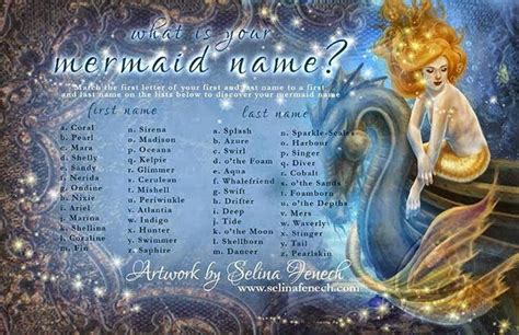 Wings N Scales What Is Your Mermaid Name