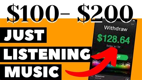 How to Make Money Just Listening to Music (FREE)|Make Money Online Fast