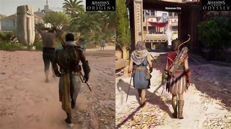 Assassins Creed Origins Vs Odyssey Lenalot
