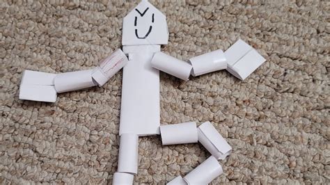 How To Make A Paper Ragdoll Youtube
