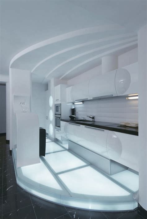 Futuristic Apartment Interior That Reminds A Salt Cave Digsdigs