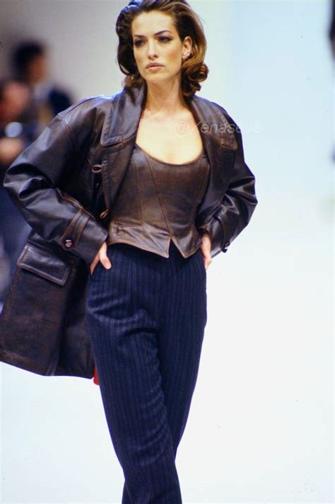 Jil Sander Fallwinter 1992 Tatjana Patitz Fashion 90s Runway