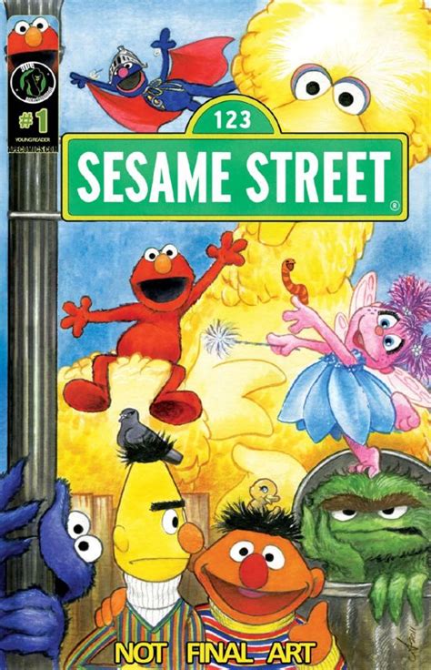 Sesame Street Comic Books Announced