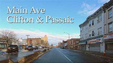 Driving Main Avenue Main St Of Passaic And Clifton New Jersey Youtube